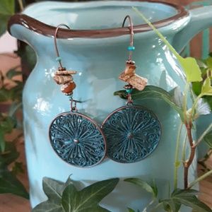 Circular Boho Earrings
